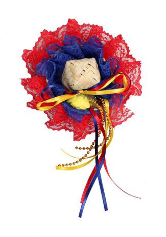Tic tac PÉ DE MOLEQUE: chapéu palha com renda vermelha e azul royal aplicada - Festa Junina - Tango fantasias Menor preço em Tic tac PÉ DE MOLEQUE: chapéu palha com renda vermelha e azul royal aplicada - Festa Junina - Tango fantasias