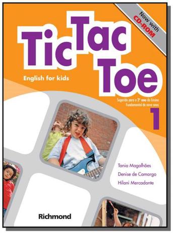Tic tac toe: english for kids - vol.1 - Moderna - didaticos Menor preço em Tic tac toe: english for kids - vol.1 - Moderna - didaticos