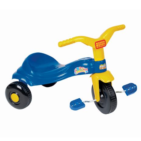 Tico tico Chiclete Triciclo Azul E Amarelo Bebe Magic Toys Menor preço em Tico tico Chiclete Triciclo Azul E Amarelo Bebe Magic Toys