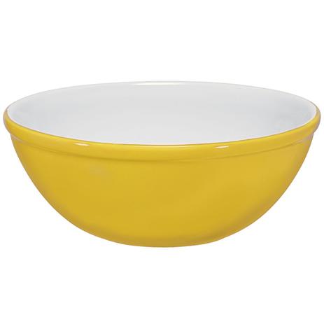 Menor preço em Tigela Bowl 13cm 250ml Em Cerâmica Amarela Mondoceram Gourmet