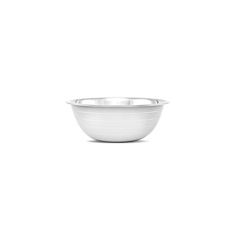 Tigela Inox Color Mixing Bowl Branco 16cm - Gourmet mix Menor preço em Tigela Inox Color Mixing Bowl Branco 16cm - Gourmet mix