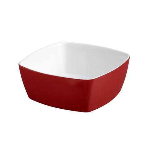 Tigela quadrada de cerâmica mondoceram gourmet 400ml- vermelho é boa?