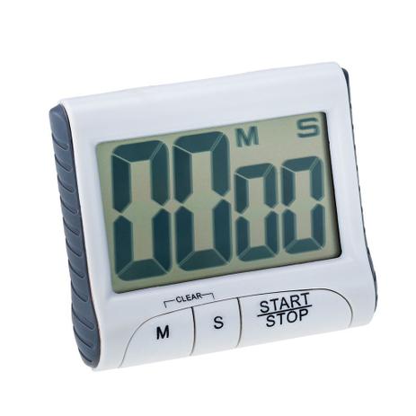 Timer Digital de cozinha com imã LCD 6,5 x 4 cm cod. 6260 Weck Menor preço em Timer Digital de cozinha com imã LCD 6,5 x 4 cm cod. 6260 Weck