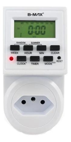 TIMER DIGITAL E TEMPORIZADOR LCD PROGRAMÁVEL TOMADA ENERGIA BIVOLT 2200W 10ª COM RELÓGIO - BMAX é boa?