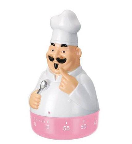 Timer Temporizador Cronômetro Cozinha Regressivo Decorativo Cozinheiro - Art house Menor preço em Timer Temporizador Cronômetro Cozinha Regressivo Decorativo Cozinheiro - Art house