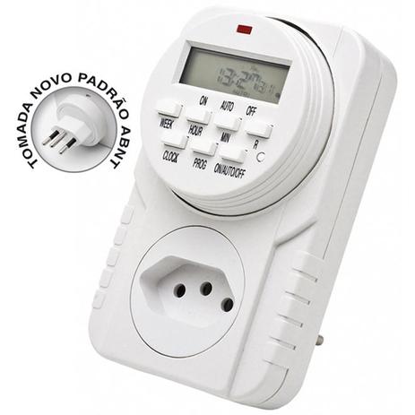 Timer temporizador digital 24 horas com 8 programaçãoes profissional bivolt - Mxt Menor preço em Timer temporizador digital 24 horas com 8 programaçãoes profissional bivolt - Mxt