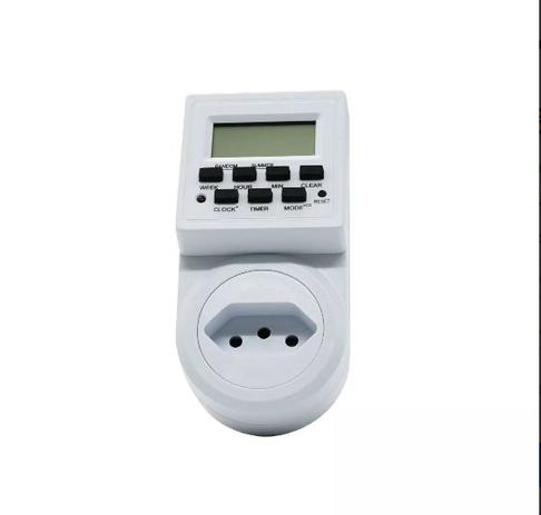 Timer Temporizador Digital Prog/dia Liga E Desl - Jiaxi Menor preço em Timer Temporizador Digital Prog/dia Liga E Desl - Jiaxi
