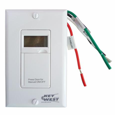 Timer Temporizador e Interruptor Digital 127V - DNI 6607 - Key west Menor preço em Timer Temporizador e Interruptor Digital 127V - DNI 6607 - Key west