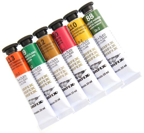 Tinta a óleo corfix 20ml gr-ii avulso Menor preço em Tinta a óleo corfix 20ml gr-ii avulso