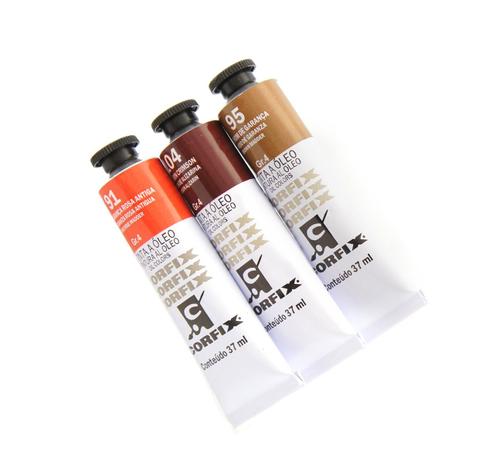 Tinta a óleo corfix 37ml gr-iv avulso Menor preço em Tinta a óleo corfix 37ml gr-iv avulso