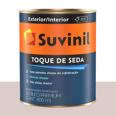 Tinta Acrílica Acetinada Suvinil Caminho de Vento 800 ml Menor preço em Tinta Acrílica Acetinada Suvinil Caminho de Vento 800 ml