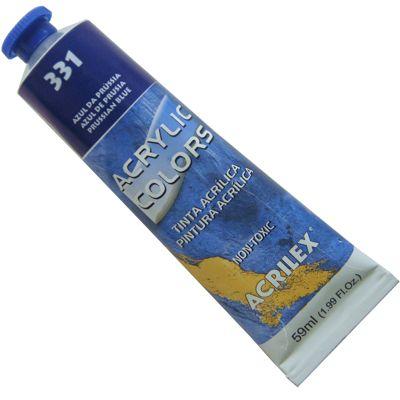 Tinta Acrilica Acrilex Acrylic Colors 059 ml Azul Da Prussia 13160-331 Menor preço em Tinta Acrilica Acrilex Acrylic Colors 059 ml Azul Da Prussia 13160-331