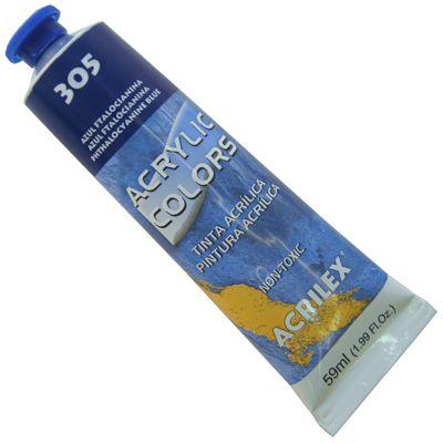Tinta Acrilica Acrilex Acrylic Colors 059 ml Azul Ftalocianina 13160-305 Menor preço em Tinta Acrilica Acrilex Acrylic Colors 059 ml Azul Ftalocianina 13160-305