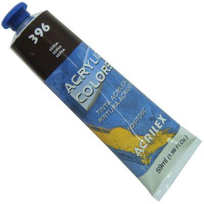 Tinta Acrilica Acrilex Acrylic Colors 059 ml Sepia 13160-396 Menor preço em Tinta Acrilica Acrilex Acrylic Colors 059 ml Sepia 13160-396