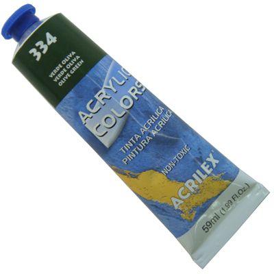 Tinta Acrilica Acrilex Acrylic Colors 059 ml Verde Oliva 13160-334 Menor preço em Tinta Acrilica Acrilex Acrylic Colors 059 ml Verde Oliva 13160-334