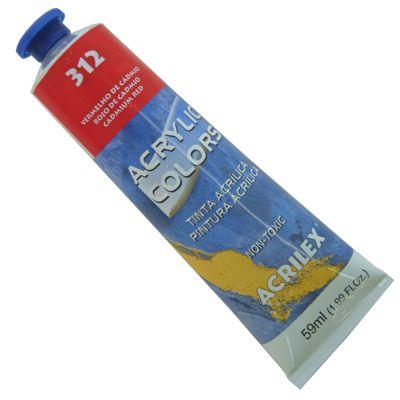 Tinta Acrilica Acrilex Acrylic Colors 059 ml Vermelho Cadmio 13160-312 Menor preço em Tinta Acrilica Acrilex Acrylic Colors 059 ml Vermelho Cadmio 13160-312