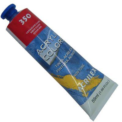 Tinta Acrilica Acrilex Acrylic Colors 059 ml Vermelho Claro 13160-350 Menor preço em Tinta Acrilica Acrilex Acrylic Colors 059 ml Vermelho Claro 13160-350