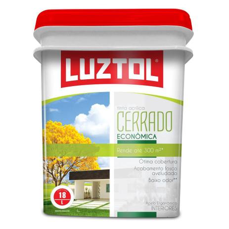 Tinta acrilica cerrado lavanda 18l - Luztol Menor preço em Tinta acrilica cerrado lavanda 18l - Luztol