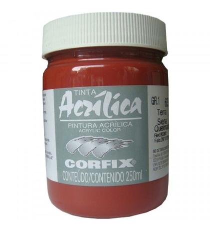 Tinta Acrilica Corfix Gr-I 250 ml Terra De Siena Queimada 80300-63 Menor preço em Tinta Acrilica Corfix Gr-I 250 ml Terra De Siena Queimada 80300-63