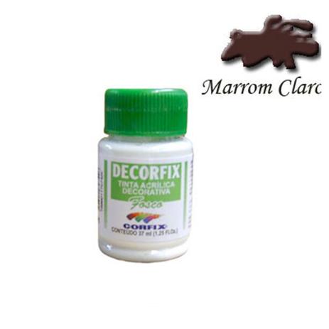 Tinta acrílica decorfix fosca 37ml avulso corfix Menor preço em Tinta acrílica decorfix fosca 37ml avulso corfix