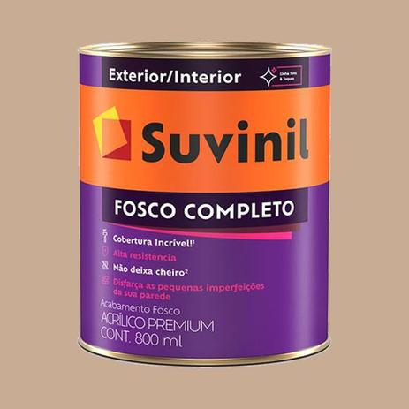 Tinta Acrílica Fosca Camurça Suvinil Premium 900ml Menor preço em Tinta Acrílica Fosca Camurça Suvinil Premium 900ml