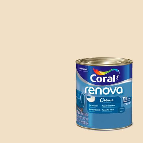 Tinta acrílica fosca Renova palha 3,2L Coral Menor preço em Tinta acrílica fosca Renova palha 3,2L Coral
