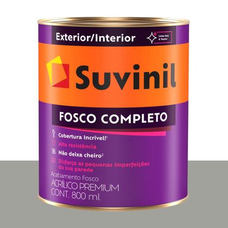 Tinta Acrílica Fosca Suvinil Elefante 800 ml Menor preço em Tinta Acrílica Fosca Suvinil Elefante 800 ml