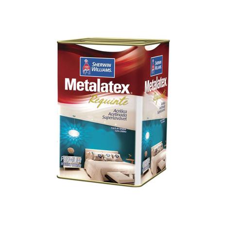 Tinta Acrílica Metalatex Requinte Super Lavável Vanila 18 Litros - Sherwin williams Menor preço em Tinta Acrílica Metalatex Requinte Super Lavável Vanila 18 Litros - Sherwin williams