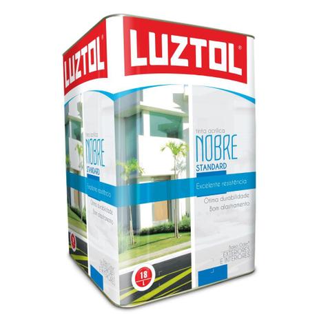 Tinta acrilica nobre semi brilho areia 18lt - Luztol Menor preço em Tinta acrilica nobre semi brilho areia 18lt - Luztol