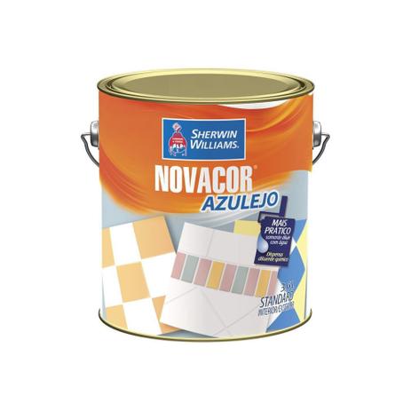 Tinta Acrílica Novacor Azulejo Areia 3,6 Litros - Sherwin williams Menor preço em Tinta Acrílica Novacor Azulejo Areia 3,6 Litros - Sherwin williams