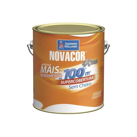 Tinta Acrílica Novacor Extra Standard Fosco Branco 3,6 Litros - Sherwin williams Menor preço em Tinta Acrílica Novacor Extra Standard Fosco Branco 3,6 Litros - Sherwin williams