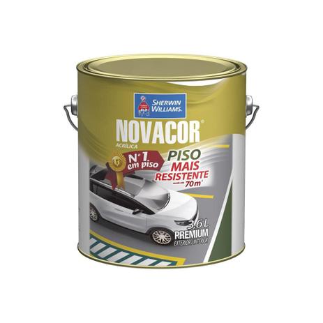 Tinta Acrílica Novacor Piso Mais Resistente Premium Azul 3,6 Litros - Sherwin Williams é boa?