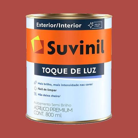 Menor preço em Tinta Acrílica Semi Brilho Tomate Seco Suvinil Premium 900ml