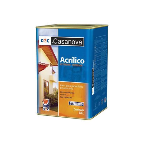Tinta Acrílica Standard Fosca Branco 18 Litros - Casanova é boa?