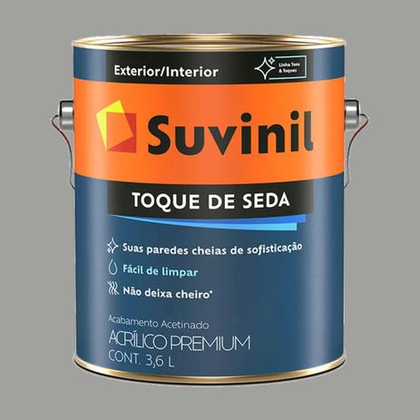 Tinta Acrilica Suvinil Elefante Acetinado Toque de Seda 3,6 LT Menor preço em Tinta Acrilica Suvinil Elefante Acetinado Toque de Seda 3,6 LT