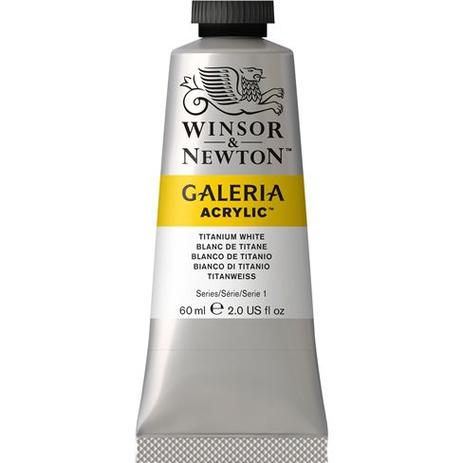 Tinta Acrilica Winsor Newton Galeria 060 ml Branco Titanio 644 Menor preço em Tinta Acrilica Winsor Newton Galeria 060 ml Branco Titanio 644
