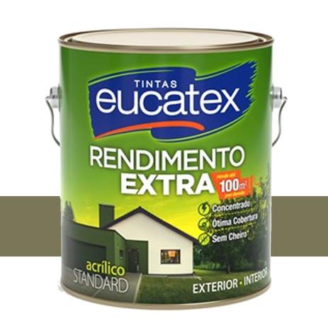 Tinta Acrílico Rendimento Extra Concreto 3,6 Lts Eucatex é ruim? Tinta Acrílico Rendimento Extra Concreto 3,6 Lts Eucatex é boa?