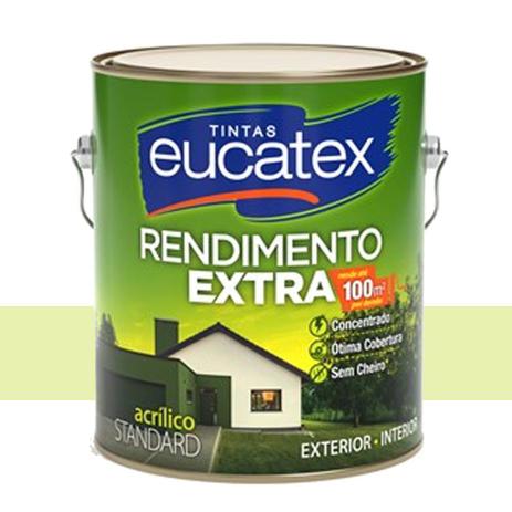 Tinta Acrílico Rendimento Extra Pêra 18 Lts Eucatex Menor preço em Tinta Acrílico Rendimento Extra Pêra 18 Lts Eucatex