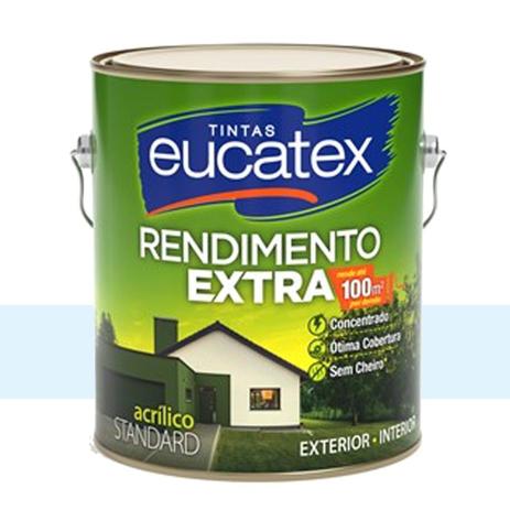 Tinta Acrílico Rendimento Extra Praia 3,6 Lts Eucatex Menor preço em Tinta Acrílico Rendimento Extra Praia 3,6 Lts Eucatex