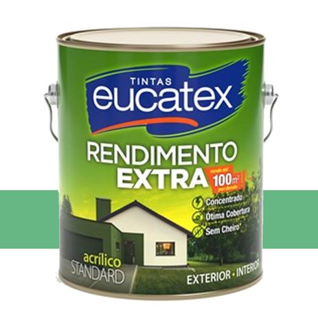 Tinta Acrílico Rendimento Extra Verde Angra 18 Lts Eucatex é boa?