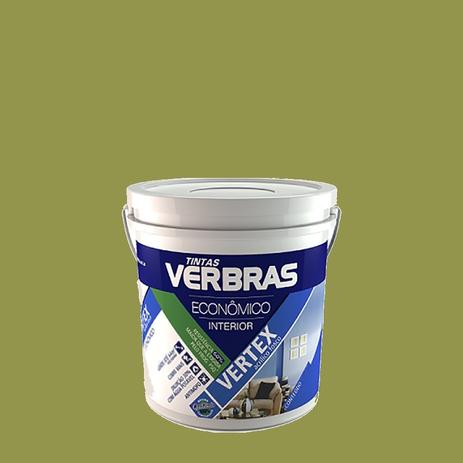 Tinta acrilico verde cana vertex (galão 3,6l) int/ext - verbras Menor preço em Tinta acrilico verde cana vertex (galão 3,6l) int/ext - verbras