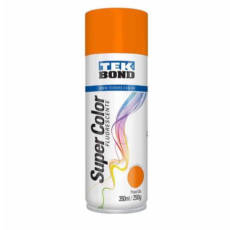 Tinta aerossol laranja 350ml spray color / un / tek bond Menor preço em Tinta aerossol laranja 350ml spray color / un / tek bond
