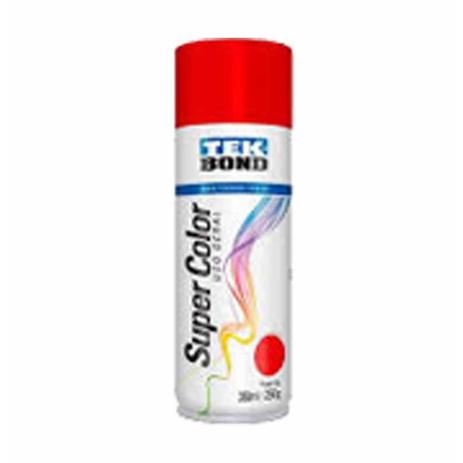 Tinta aerossol vermelho 350ml spray color / un / tek bond Menor preço em Tinta aerossol vermelho 350ml spray color / un / tek bond