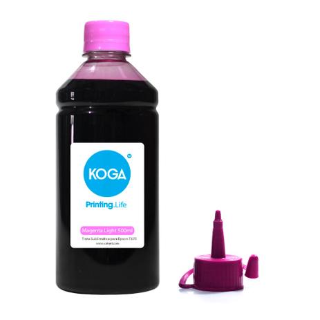 Tinta Bulk Ink Sublimática para Impressora Epson T673 Magenta Light 500ml Koga Menor preço em Tinta Bulk Ink Sublimática para Impressora Epson T673 Magenta Light 500ml Koga