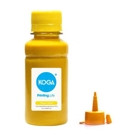 Tinta Bulk Ink Sublimática para Impressora Epson T673 Yellow 100ml Koga Menor preço em Tinta Bulk Ink Sublimática para Impressora Epson T673 Yellow 100ml Koga