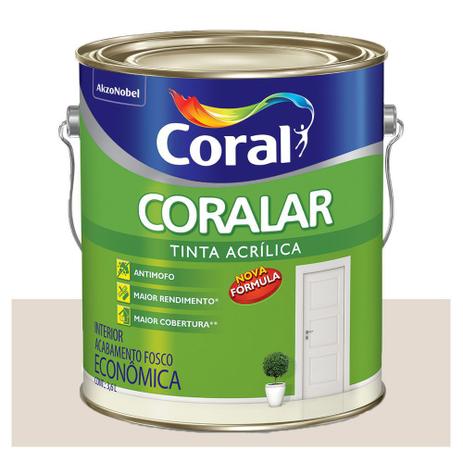Tinta Coral Coralar Acrílica Econômica Fosca Branco Gelo 3,6 Litros é boa?