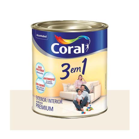 Tinta-Coral-Coralar Econômica acrílica fosca branco 900ml é boa?