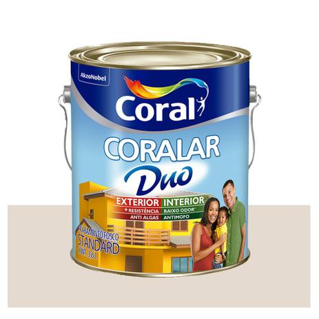 Tinta Coral Econômica Coralar Duo acrílica fosca branco gelo 3,6L é boa?