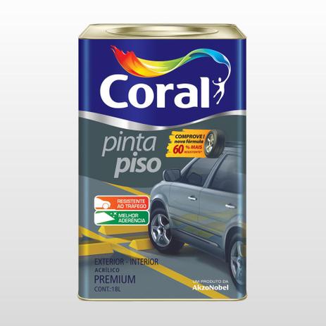 Tinta coral piso branco 18 lts Menor preço em Tinta coral piso branco 18 lts