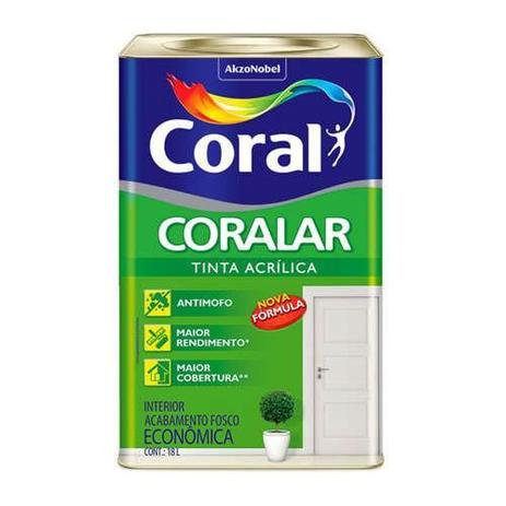 Tinta coralar acrilico fosco verde timbalada 18l é ruim? Tinta coralar acrilico fosco verde timbalada 18l é boa?